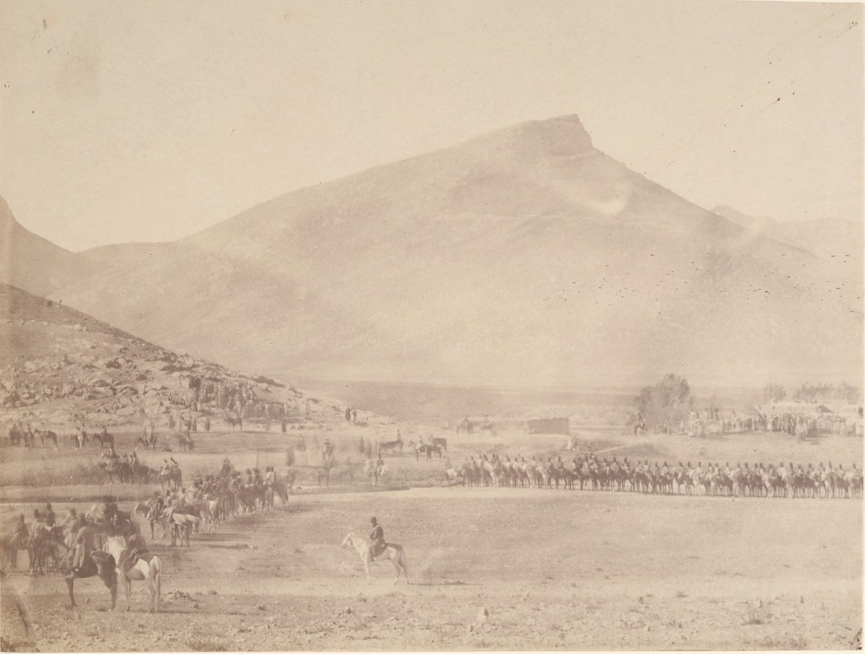 [Abreise zur Jagd Grab des Khan von Chiwa], 1840er-60er Jahre von Possibly by Luigi Pesce.
