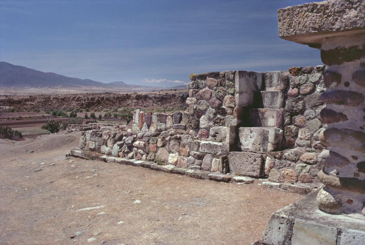 Eine Treppe in einer Wand, Spätklassische Periode von Pre-Columbian
