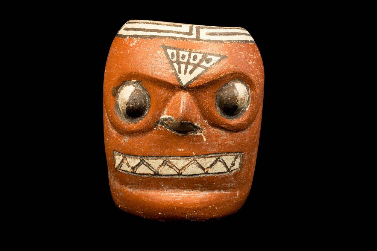 Keramische Cephalomorph / Wari-Kultur von Precolombian Precolombian
