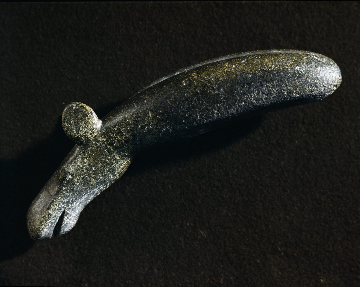 Prähistorie: Dioritwerkzeug in Form eines Elchs, Steinzeit von Prehistoric Prehistoric