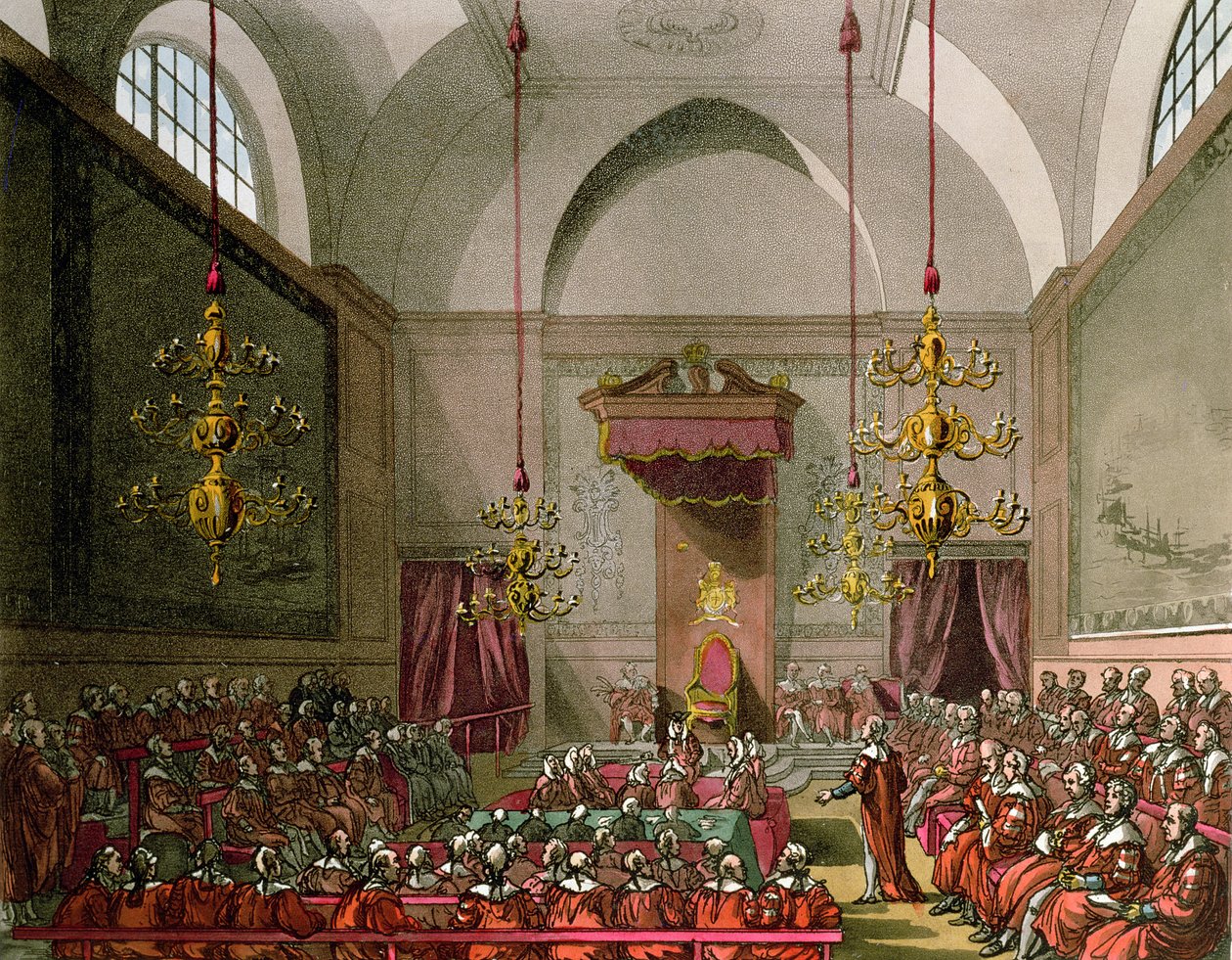 House of Lords aus Ackermanns 