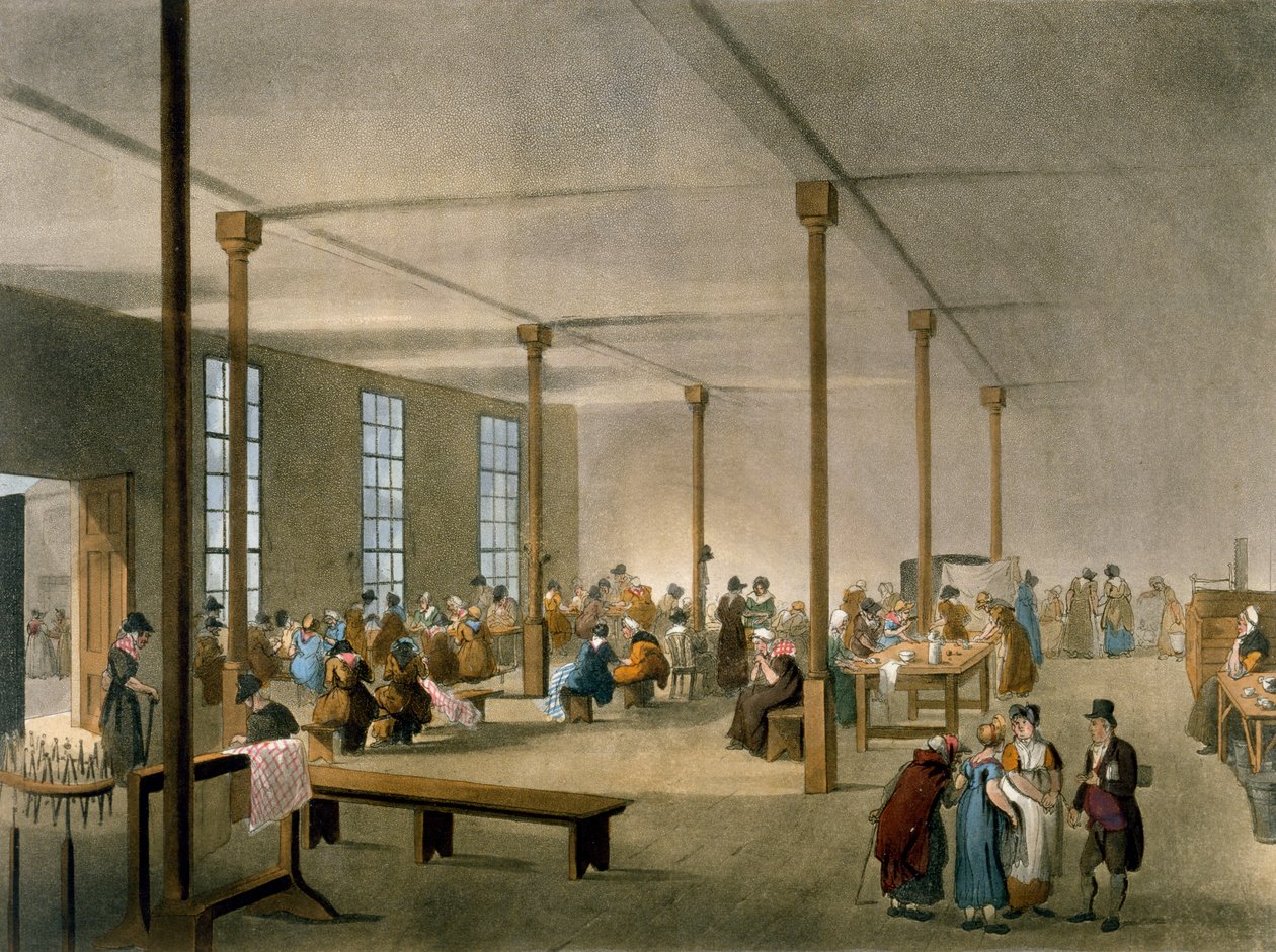 Das Armenhaus, St. James, Parish, London aus Ackermanns 