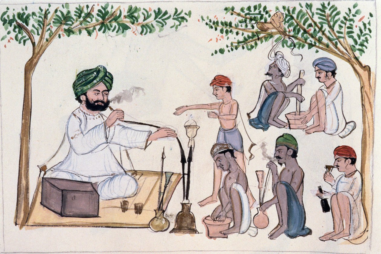 Likörladen (Saqi-Khana) ca. 1890 von Punjabi School