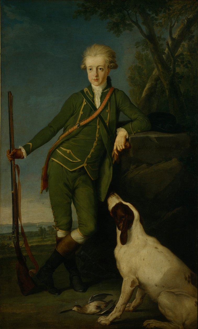 Porträt von Graf Nikita Petrovich Panin 1770-1837 als Kind, 1779 von Pyotr Ivanovich Sokolov