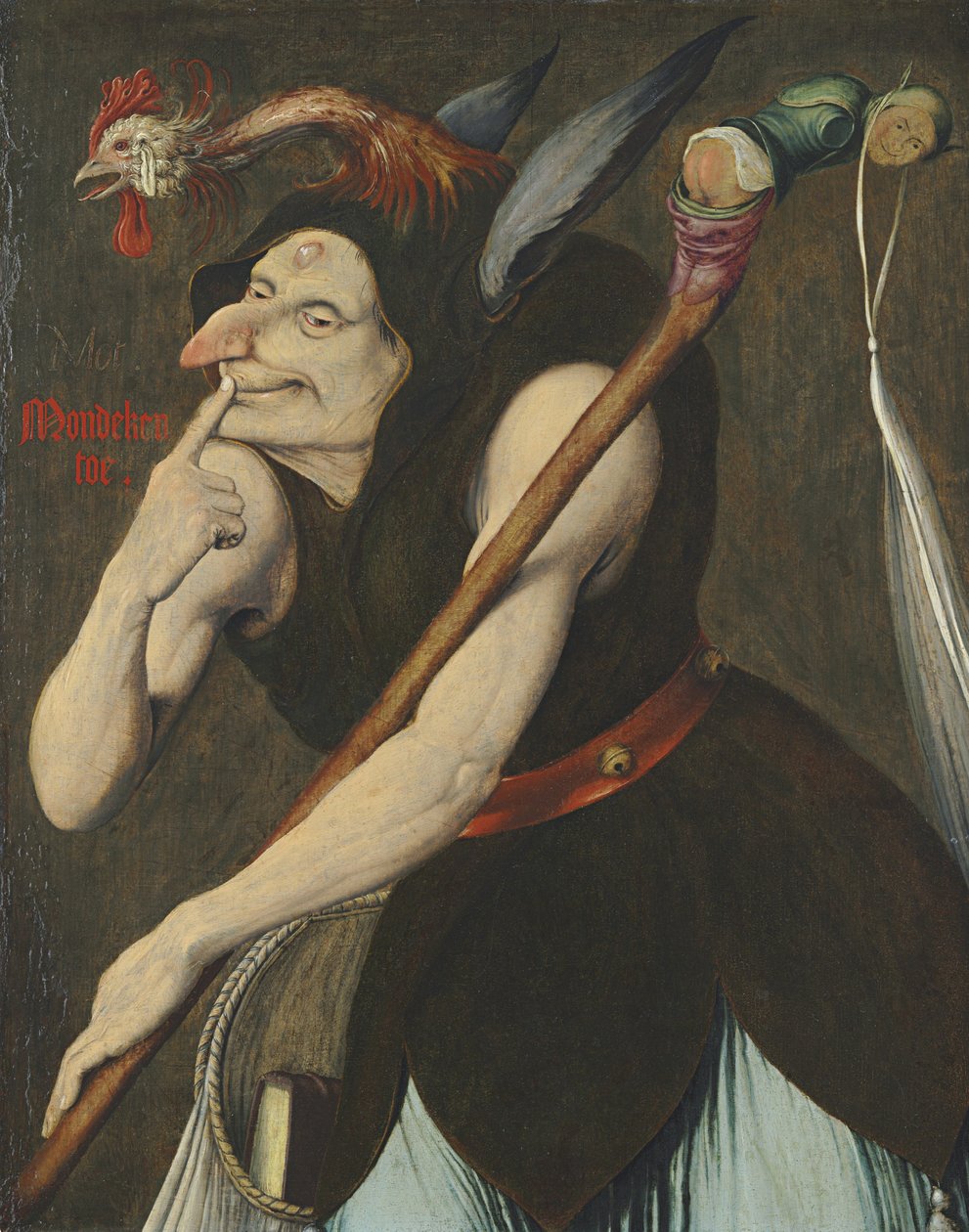 Eine Allegorie der Torheit von Quentin Massys or Metsys