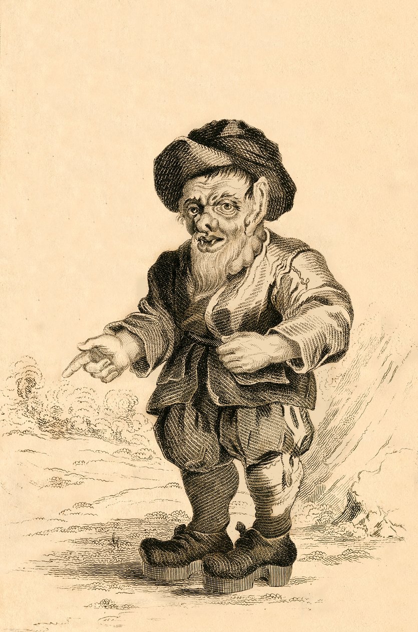 Bertholde, Premierminister von Alboinus, König der Lombardei, 1821 von R. Page