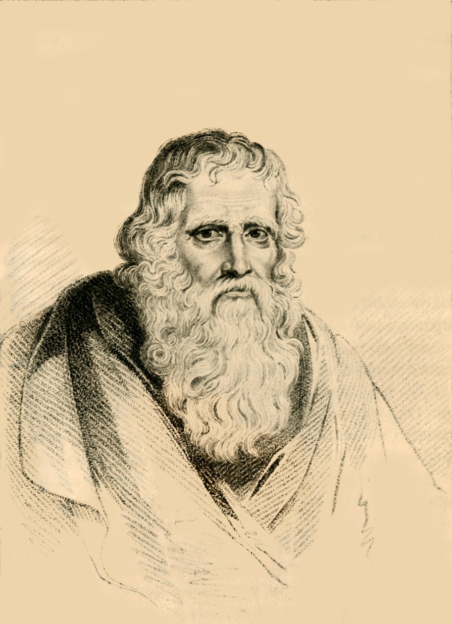 Thomas Parr, der im Alter von 152 Jahren starb, 1821 von R. Page