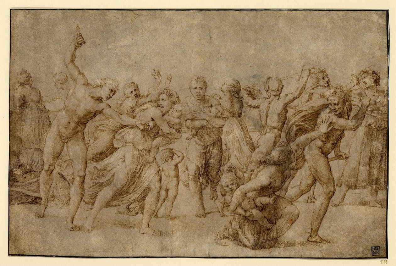Das Massaker der Unschuldigen, ca. 1512 von Raffaello Sanzio Raphael