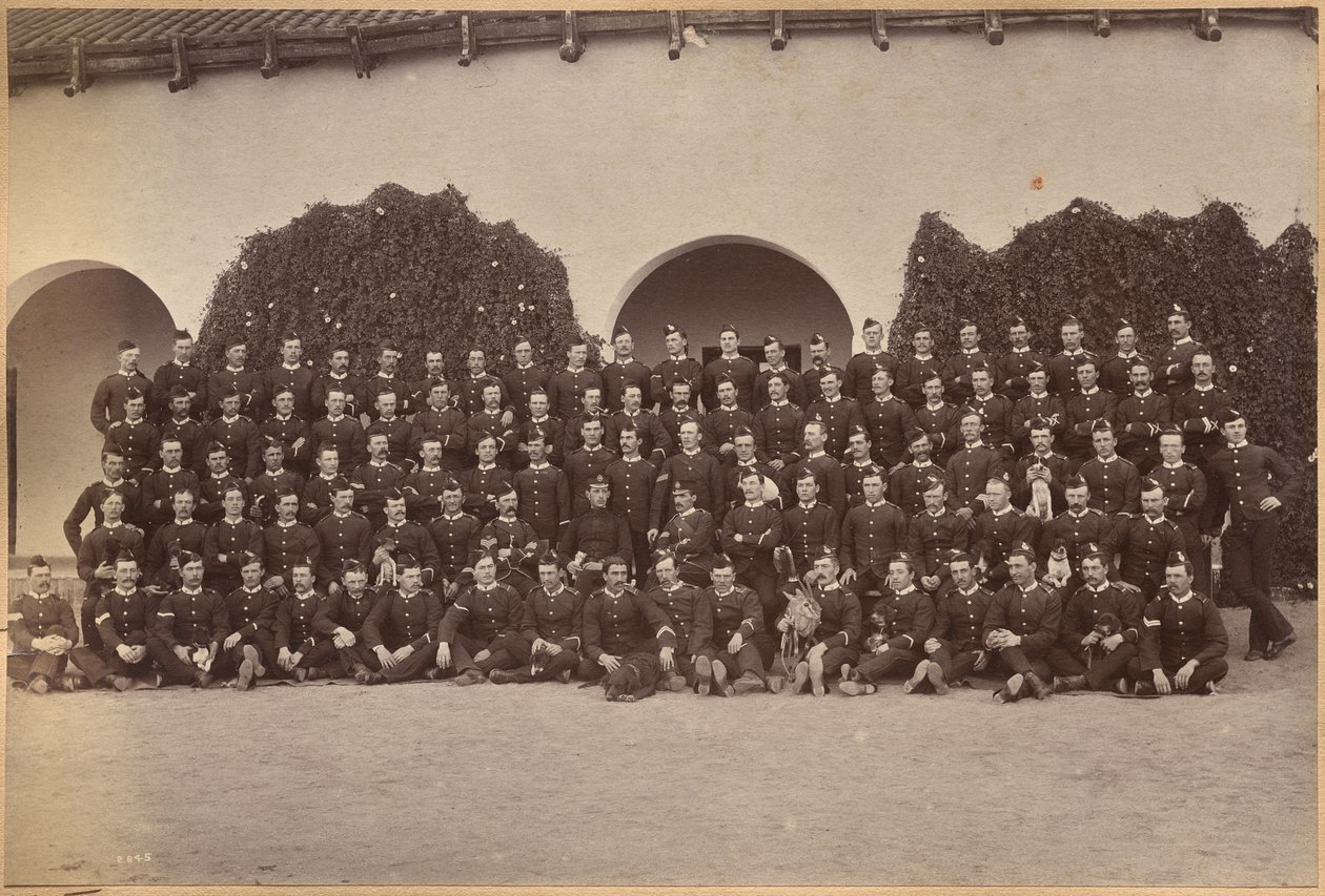 B. c/o Devonshire Regiment, Jhansi (recto) von Raja Deen Dayal
