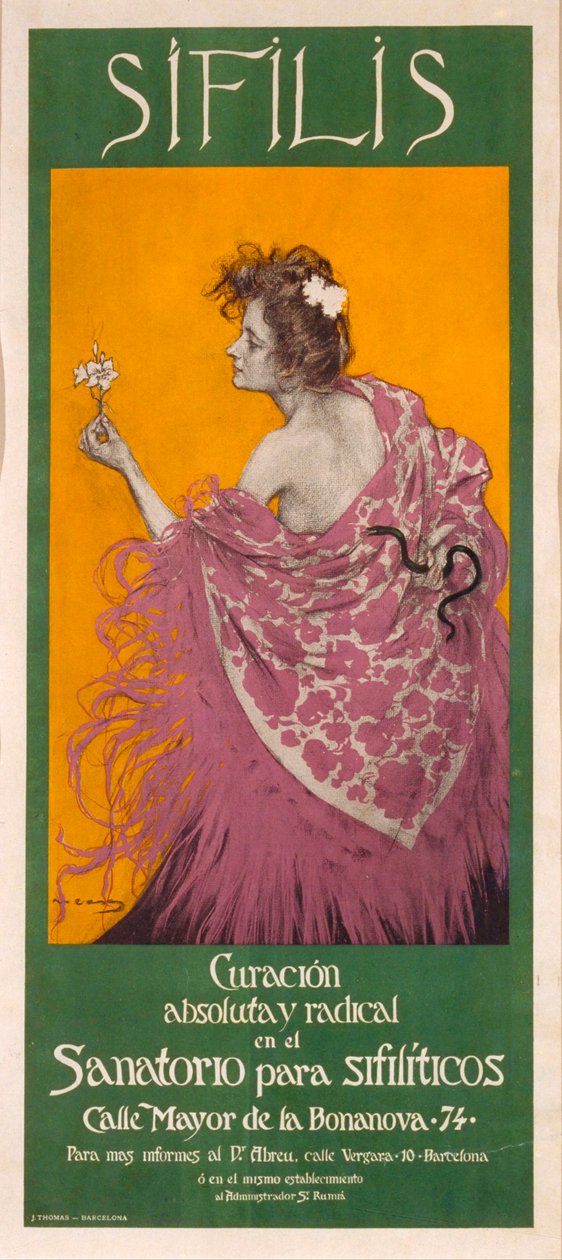 Syphilis (Plakat) von Ramón Casas