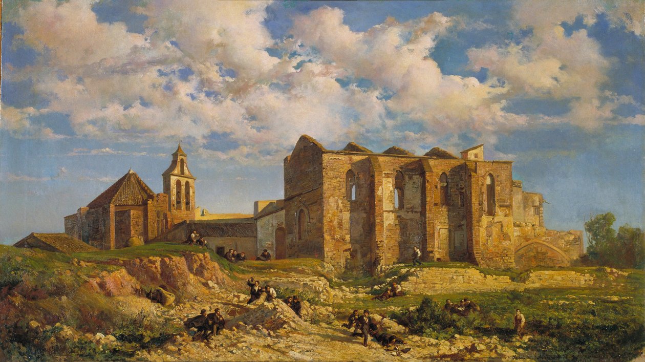 Ruinen der Kirche des Heiligen Grabes von Ramon Martí i Alsina