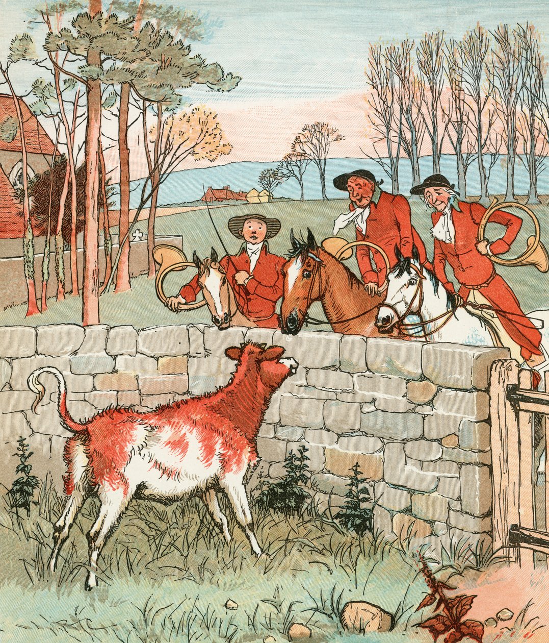 Die Jagd von Randolph Caldecott