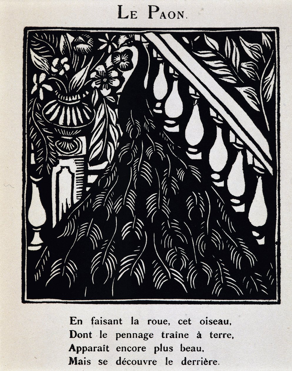 Der Pfau - in „Le Bestiaire ou cortège d