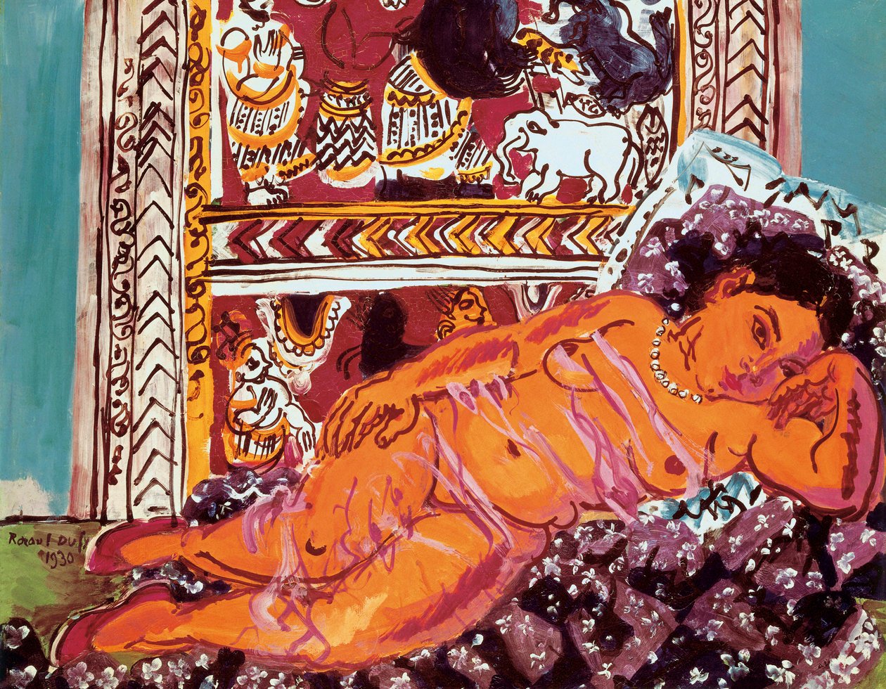 Liegender Akt von Raoul Dufy