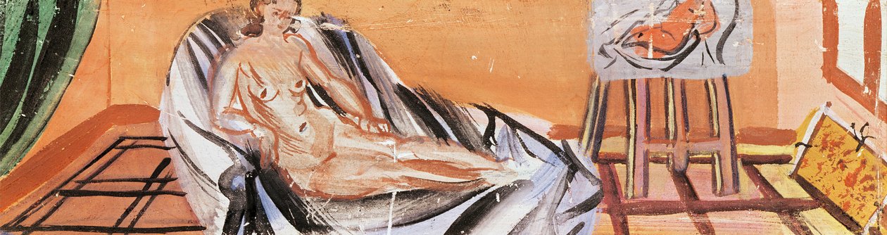 Liegender Akt im Atelier des Künstlers von Raoul Dufy