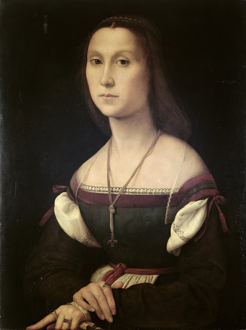 Porträt einer Frau (La Muta), 1507 von Raffaello Sanzio Raphael