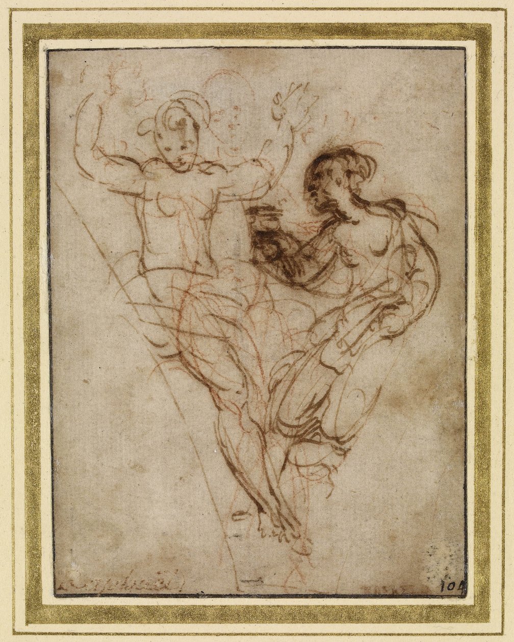 Psyche präsentiert Venus die Vase der Proserpina von Raffaello Sanzio Raphael