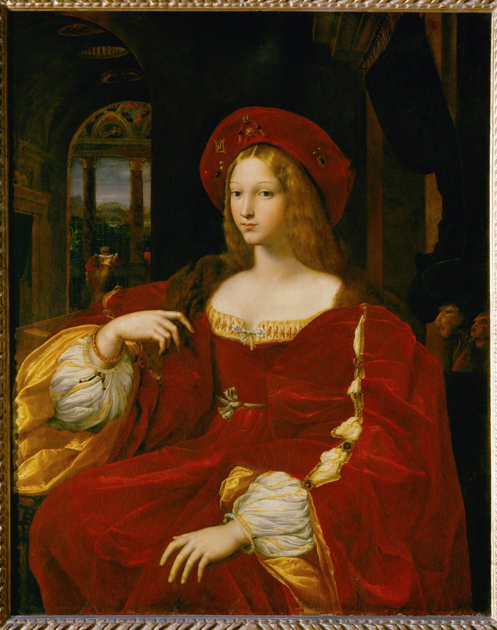 Isabel de Requesens, Ehefrau des Vizekönigs von Neapel von Raphael (1483-1520)