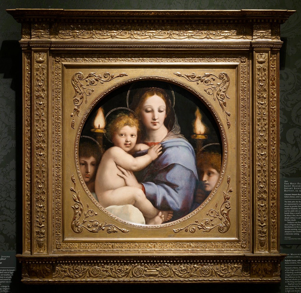 Madonna der Kandelaber von Raphael