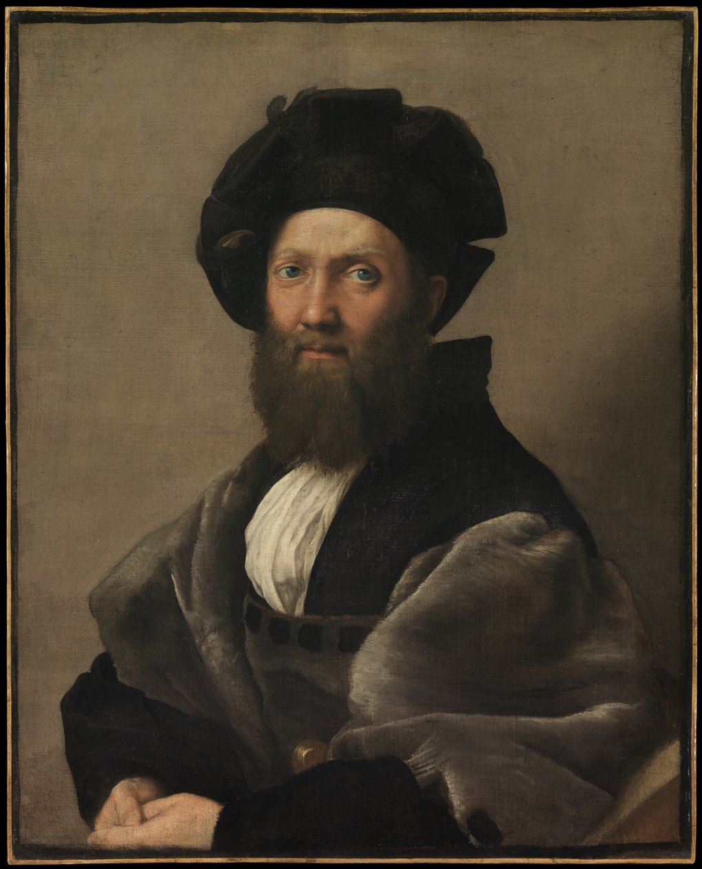 Porträt von Baldassarre Castiglione von Raphael