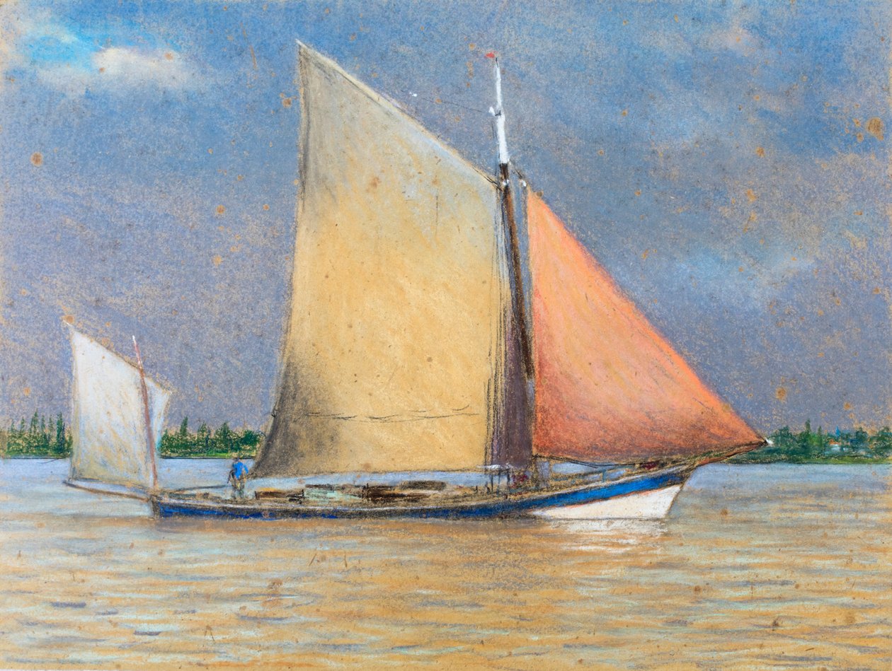 Filadière auf der Gironde-Mündung von Raymond Bonnefon
