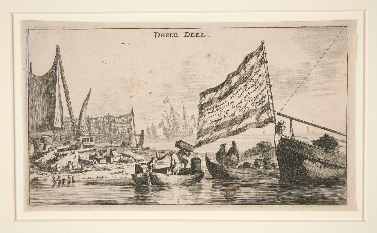 Ansichten von Amsterdam, Titelseite Dritte Serie von Reinier Nooms