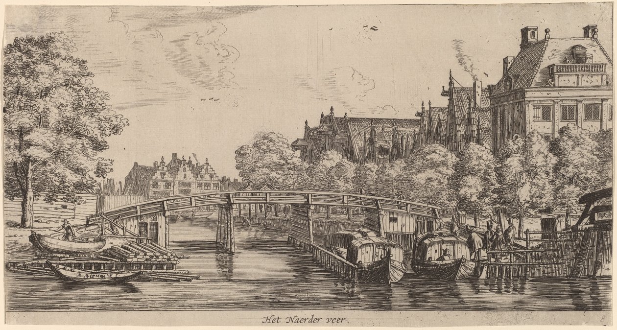 Die Fähre nach Naarden von Reinier Nooms, called Zeeman