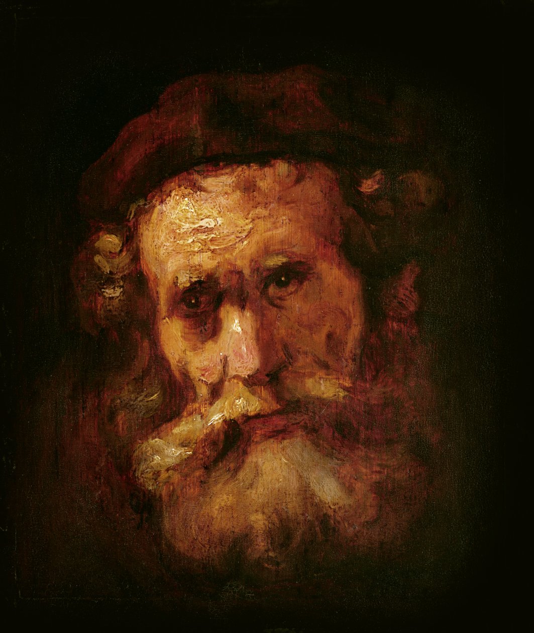 Ein Rabbi von Rembrandt van Rijn