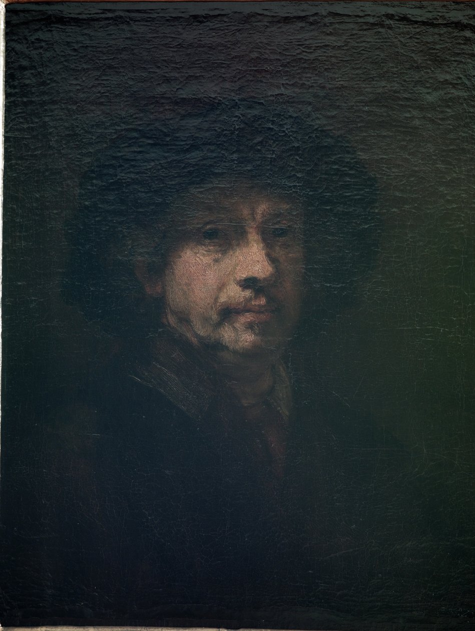 Selbstporträt, ca. 1655 von Rembrandt van Rijn