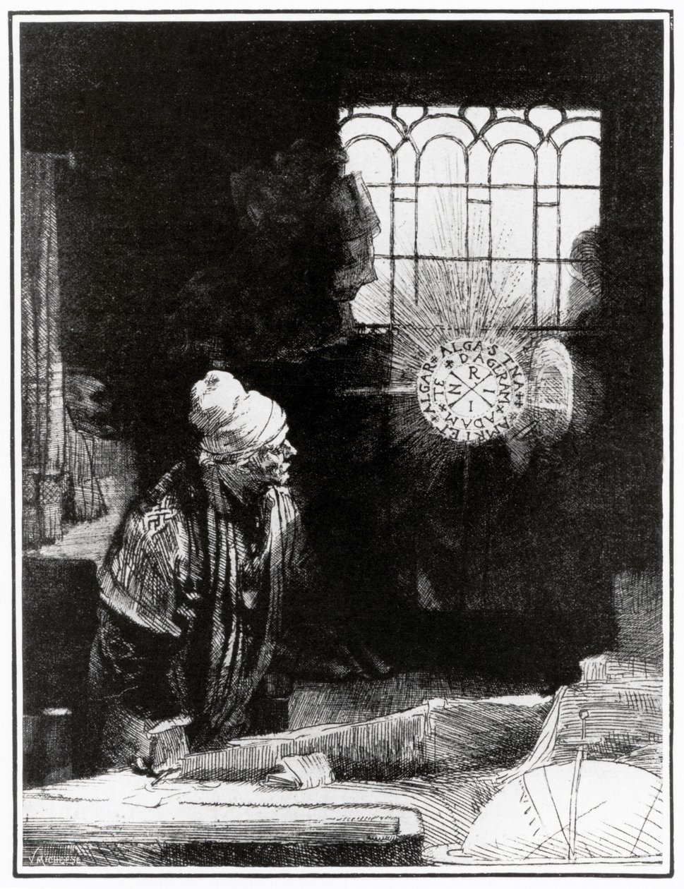 Goethes Faust von Rembrandt Harmensz. van Rijn (after)