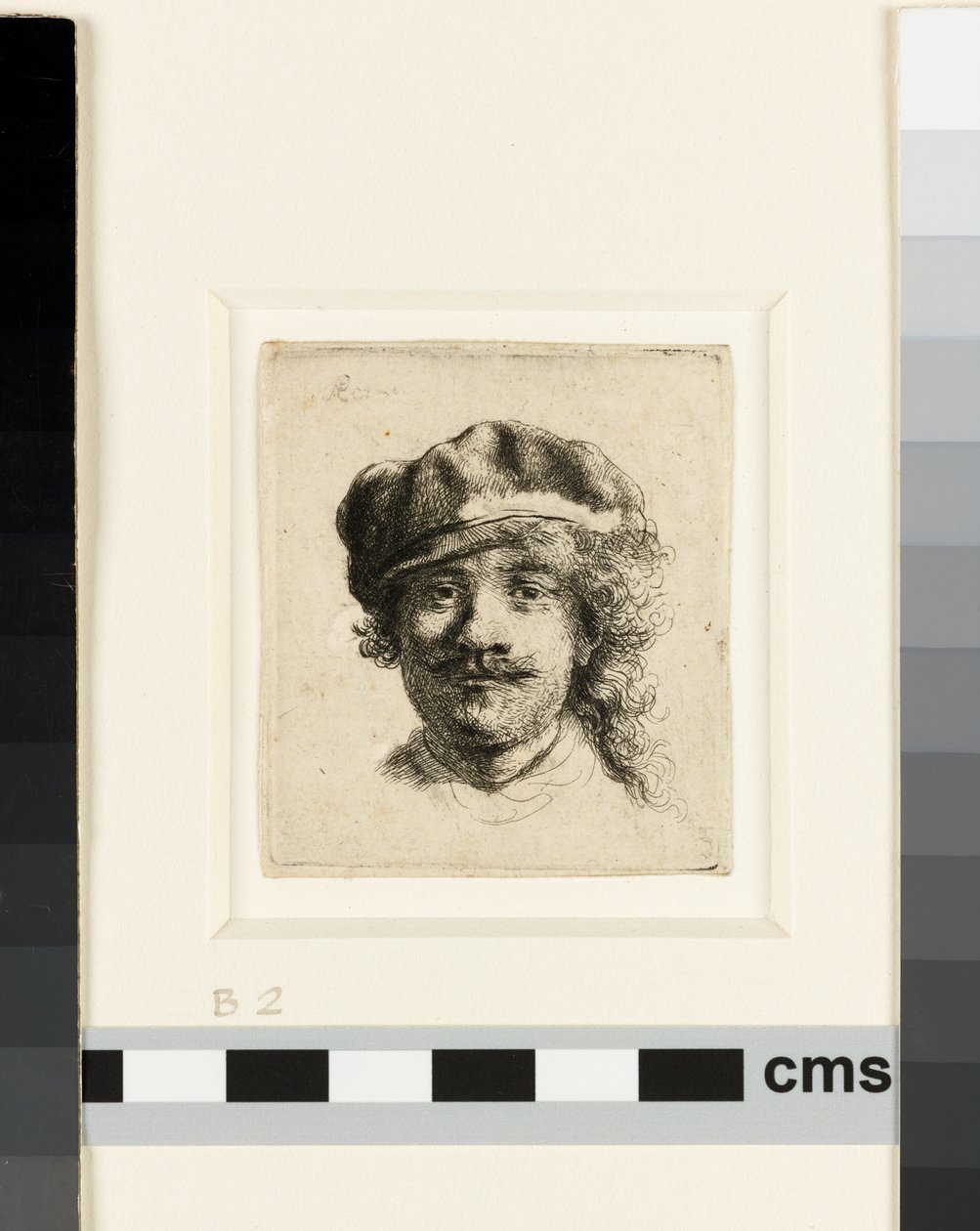 Selbstporträt mit weicher Mütze, ca. 1634 von Rembrandt van Rijn
