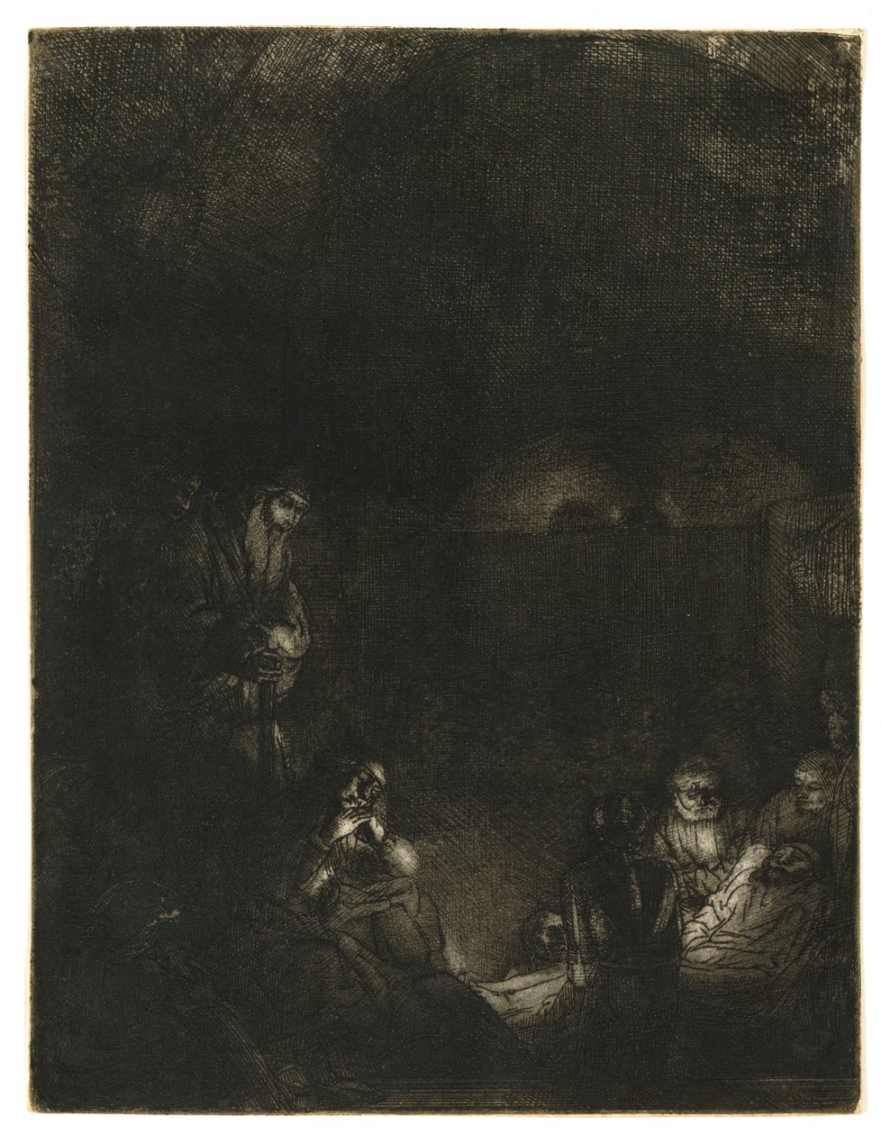 Die Grablegung, ca. 1654 von Rembrandt Harmensz. van Rijn