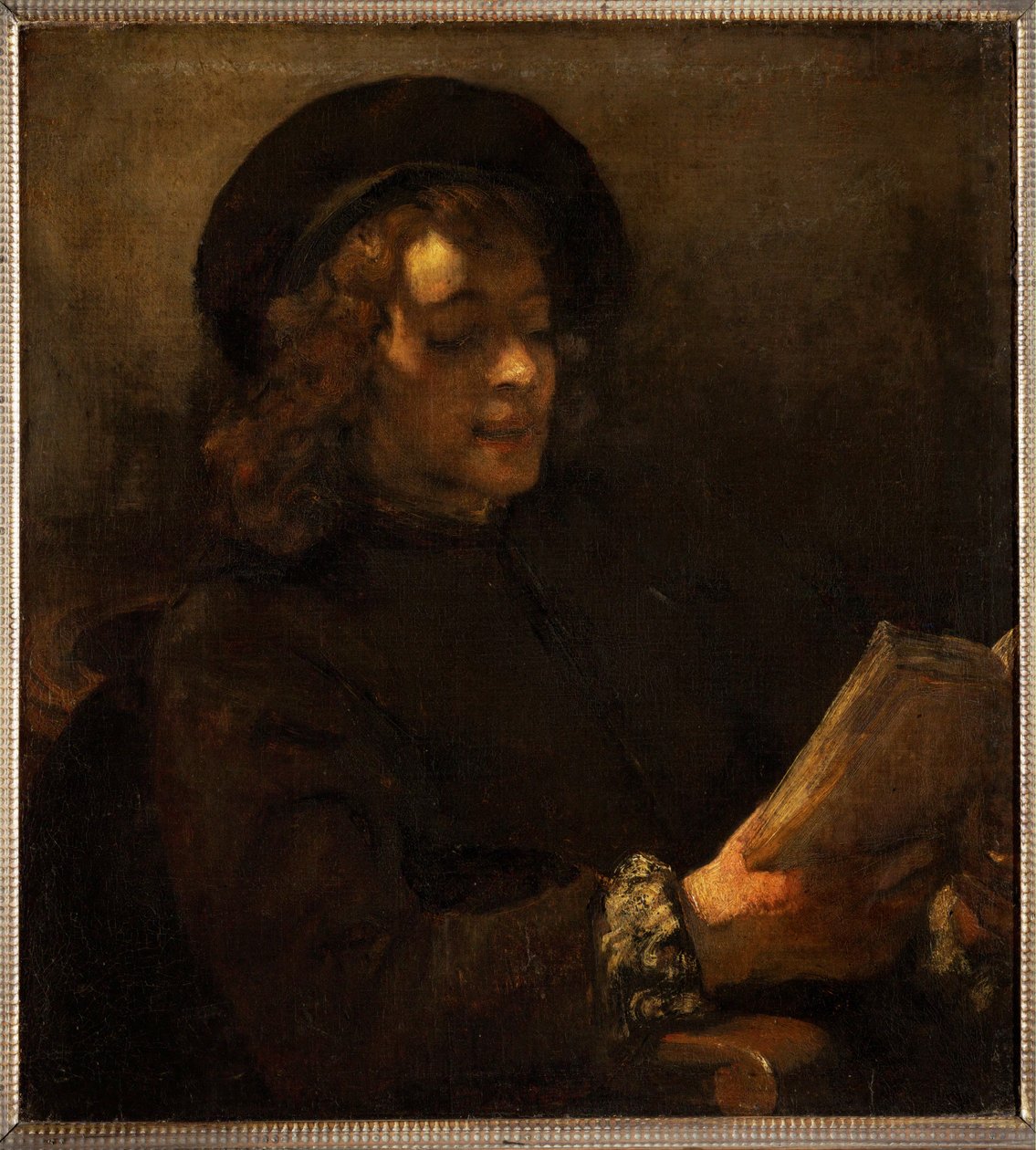 Titus van Rijn, der Sohn des Malers, beim Lesen von Rembrandt Harmensz. van Rijn