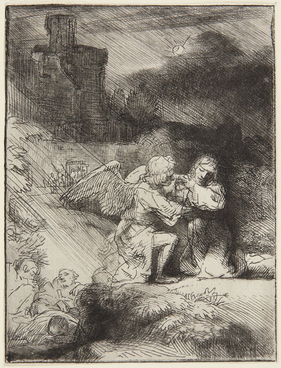Agonie im Garten von Rembrandt van Rijn