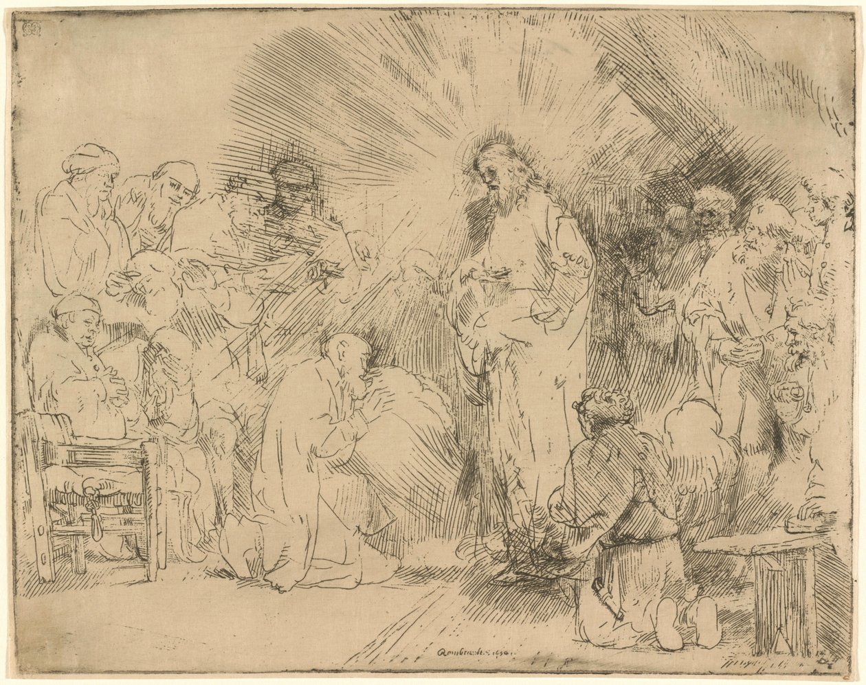 Christus erscheint den Aposteln von Rembrandt van Rijn