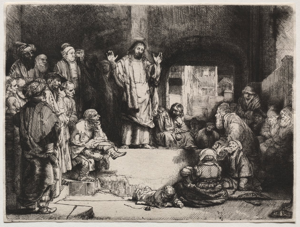 Christus predigt (