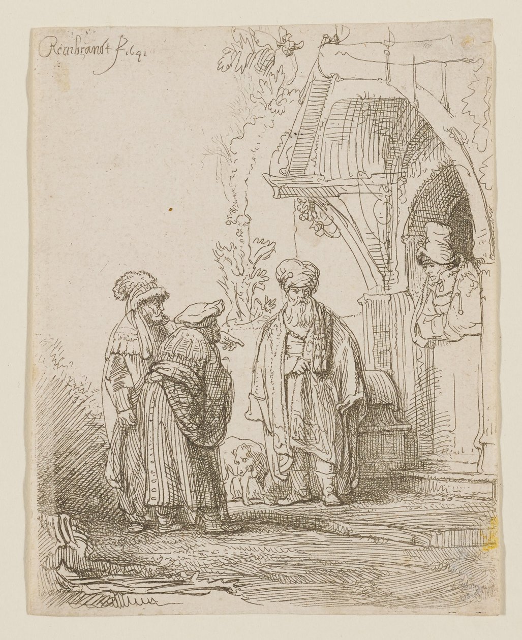 Jakob und Laban von Rembrandt van Rijn