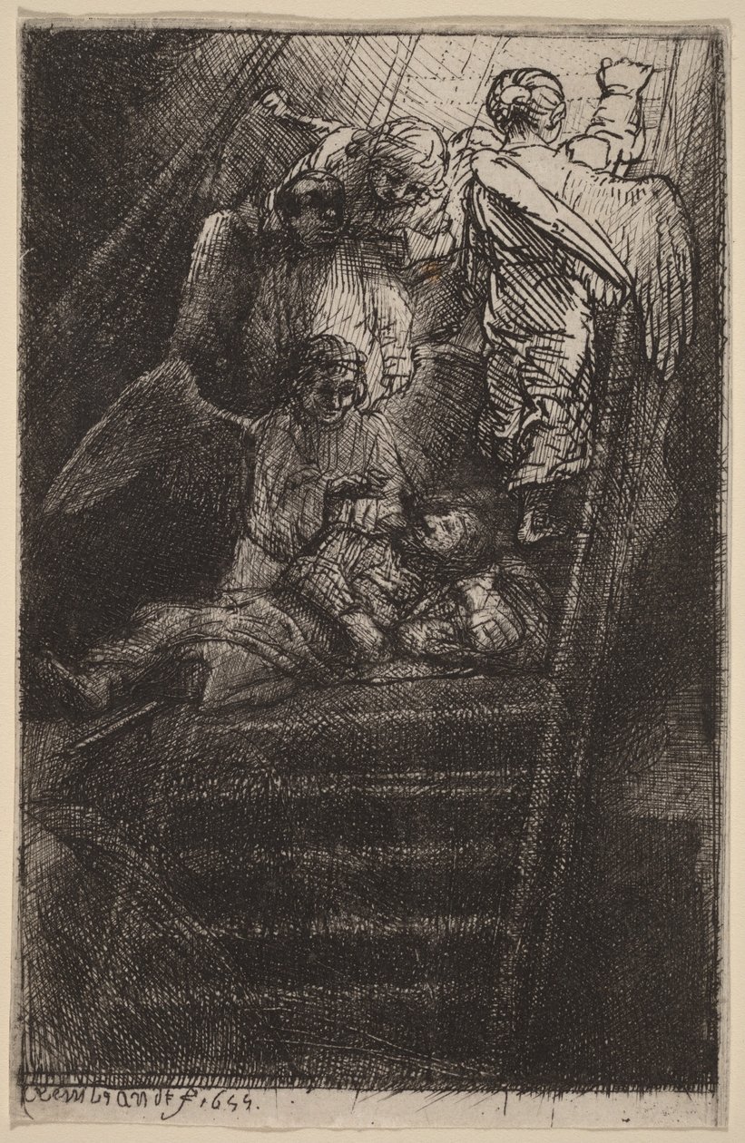 Jakobsleiter von Rembrandt van Rijn