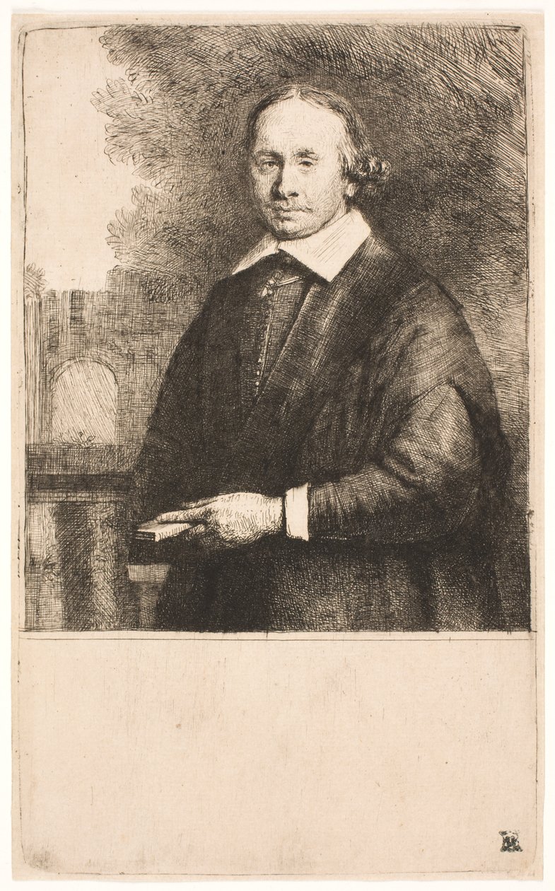 Jan Antonide van der Linden, Professor der Medizin von Rembrandt van Rijn