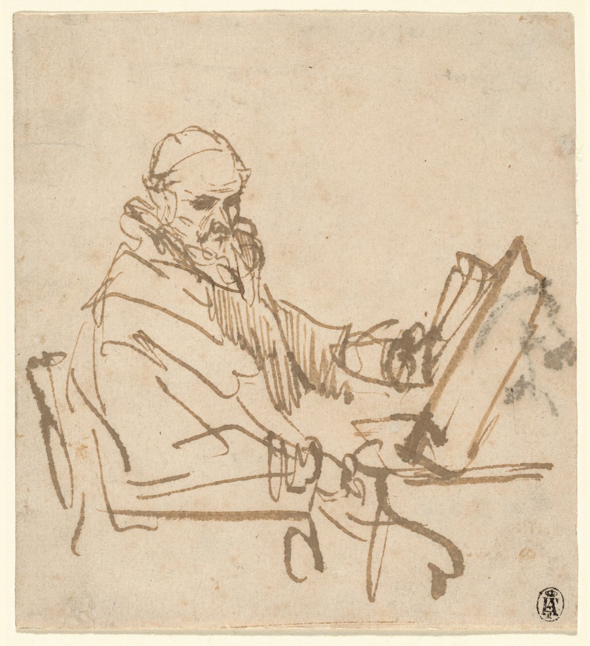 Jan Cornelisz Sylvius, der Prediger von Rembrandt van Rijn