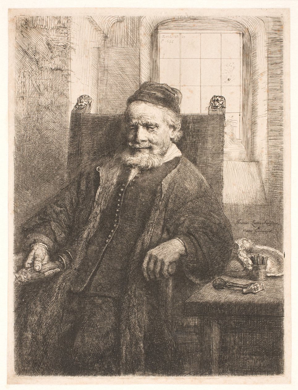Jan Lutma, der Ältere, Goldschmied und Bildhauer von Rembrandt van Rijn