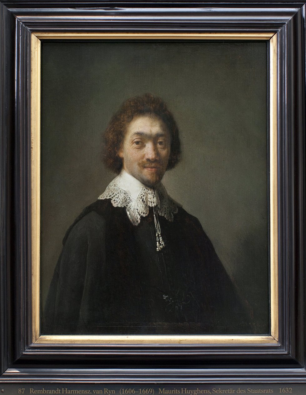 Maurits Huygens, Staatssekretär in Lahaye (Niederlande) von Rembrandt van Rijn