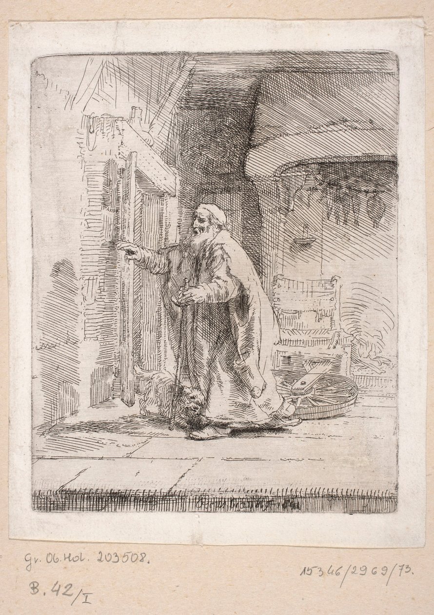 Der erblindete Tobias von Rembrandt van Rijn