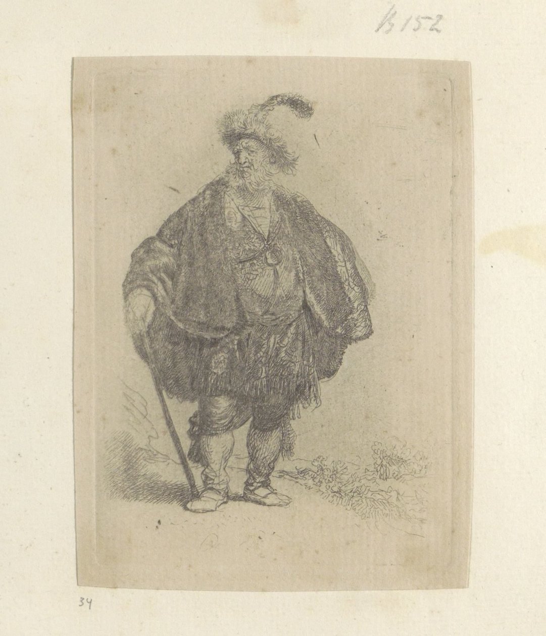 Persischer Mann (Serie) von Rembrandt van Rijn