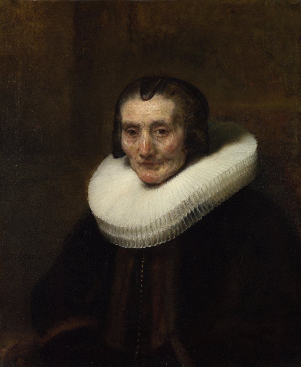 Porträt von Margaretha de Geer, Ehefrau von Jacob Trip, 1661 von Rembrandt van Rijn