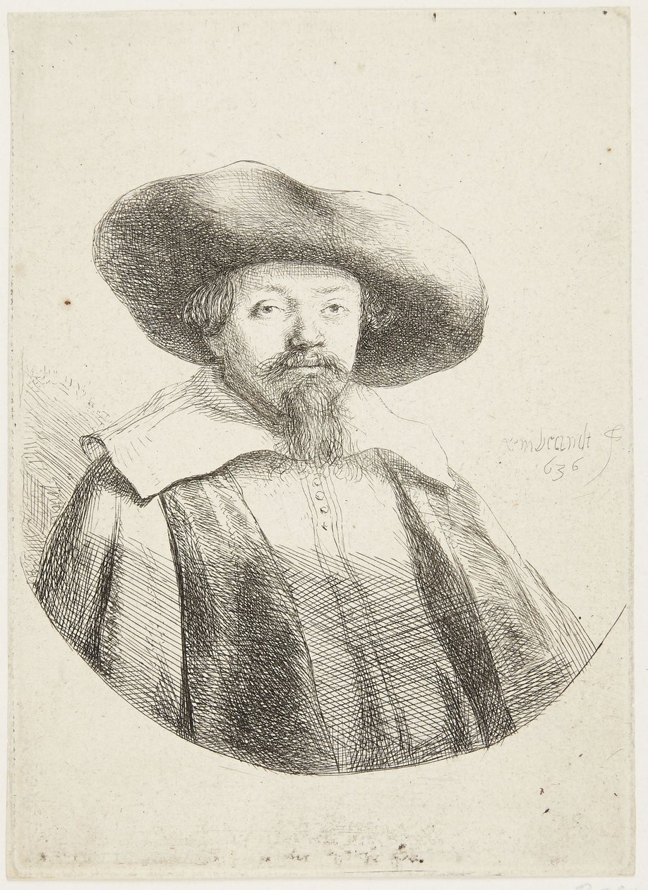 Samuel Manasseh Ben Israel von Rembrandt van Rijn