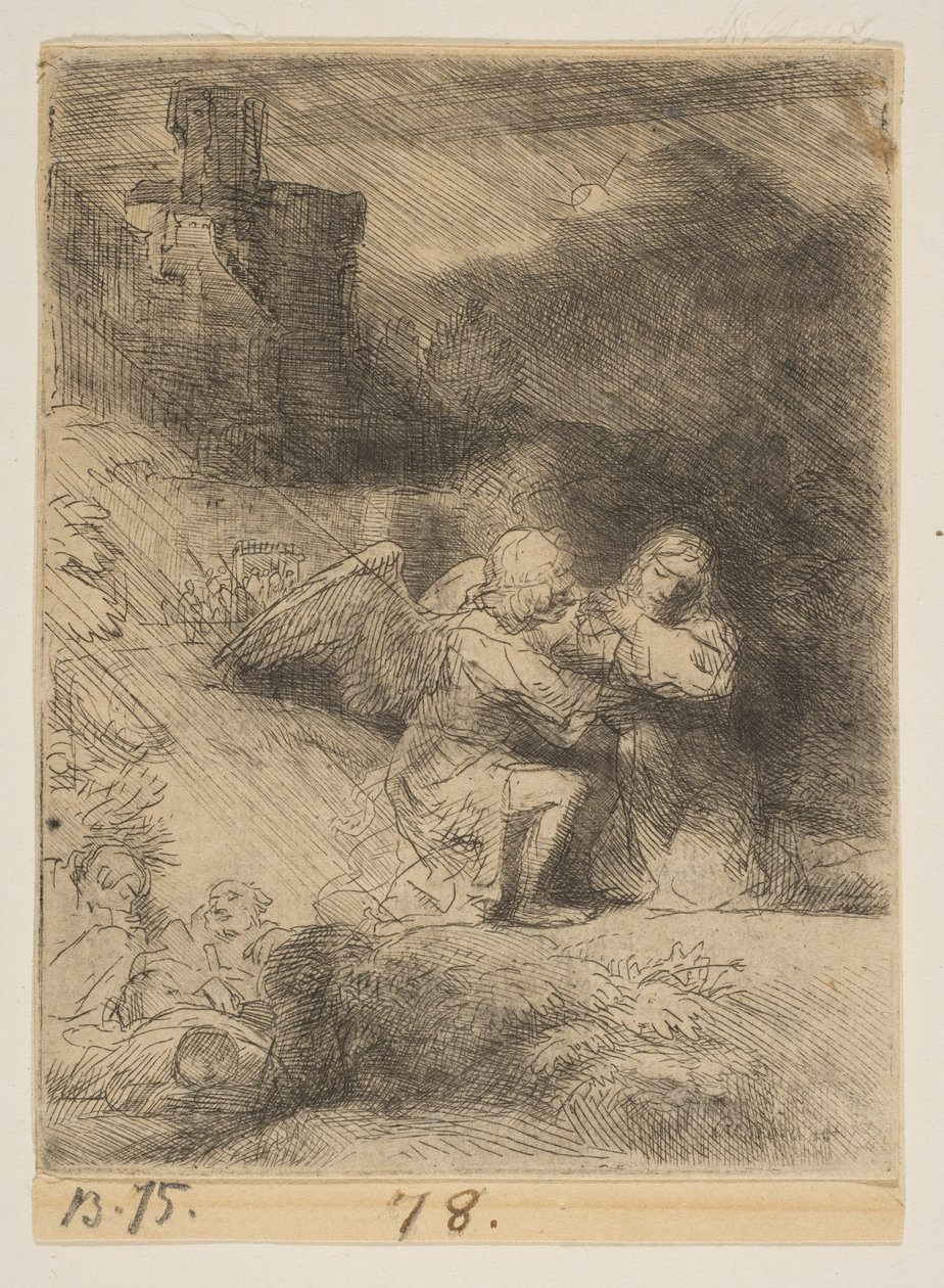 Die Agonie im Garten von Rembrandt van Rijn