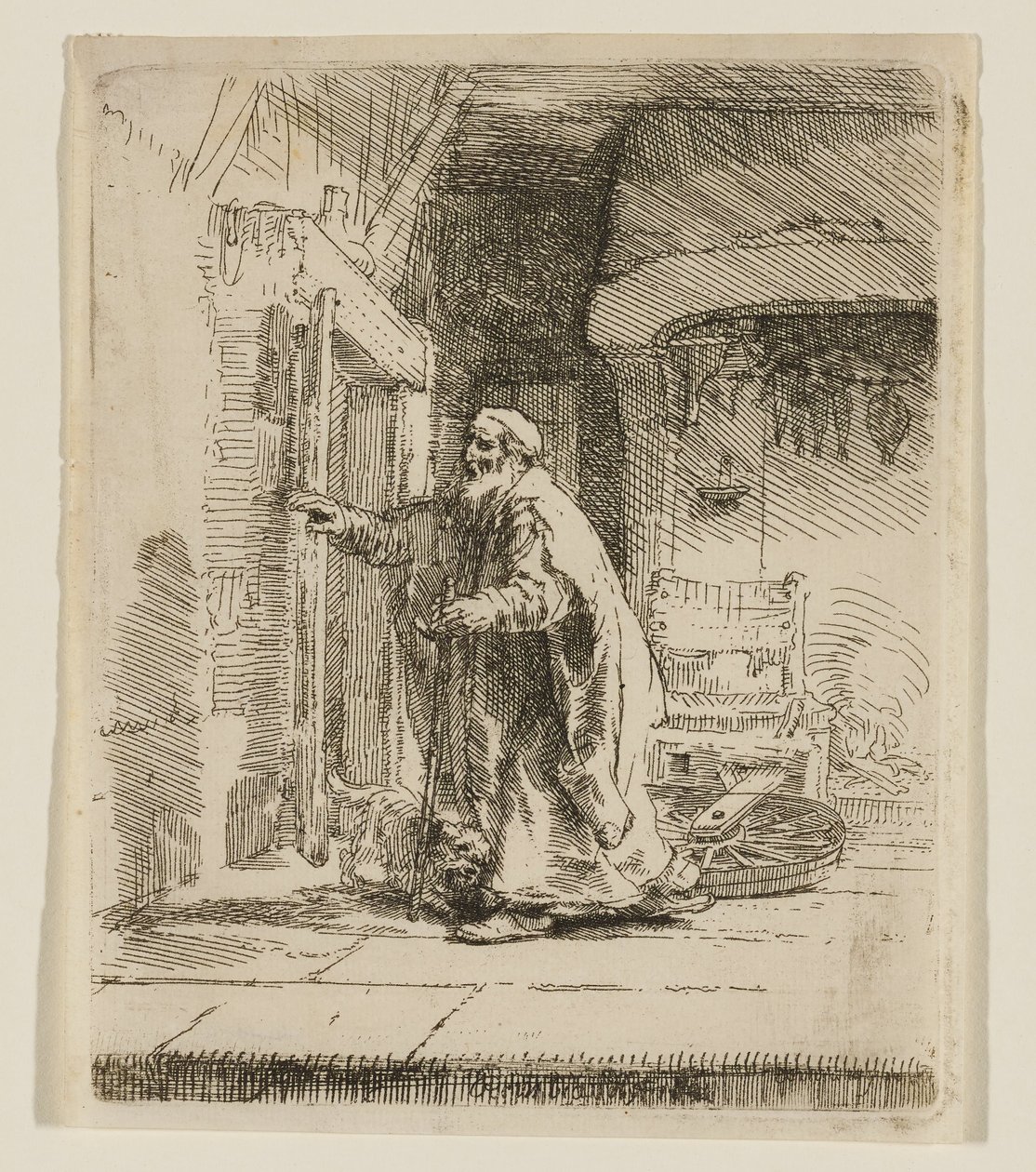 Die Blindheit des Tobit von Rembrandt van Rijn