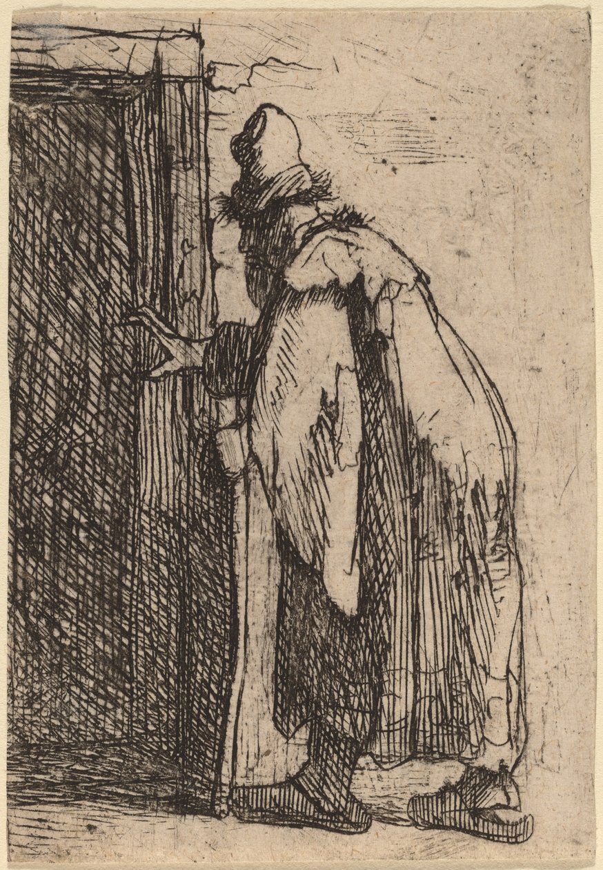 Die Blindheit des Tobit: eine Skizze von Rembrandt van Rijn