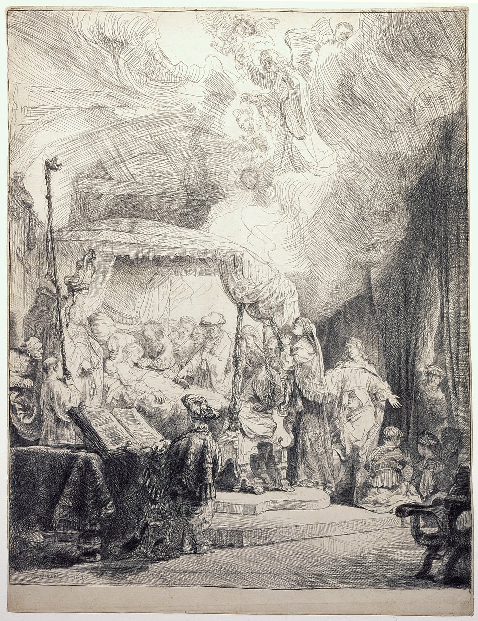Der Tod der Jungfrau von Rembrandt van Rijn